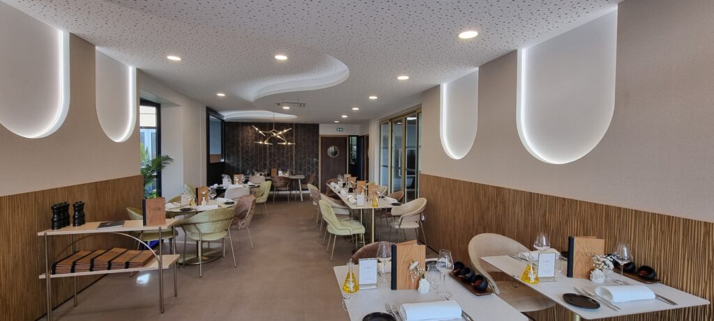 2 Restaurant l'Ascua - Vue de la salle, par Séverine Gaffori, Architecture d'intérieur et decoration