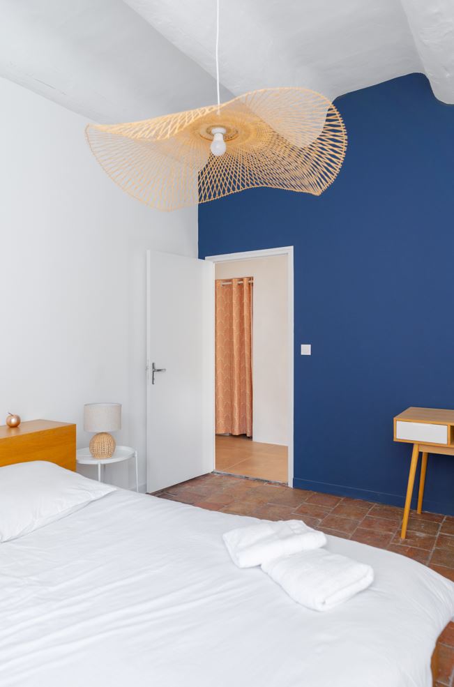 9 Airbnb la rascasse marseille - Vue de la chambre 2, Séverine Gaffori Architecte d'Intérieur décoration